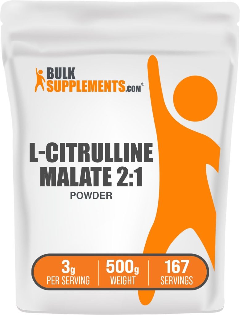 L-Citrulline Malate 2:1 Powder - L Citrulline Malate Supplement, Citrulline Malate Powder